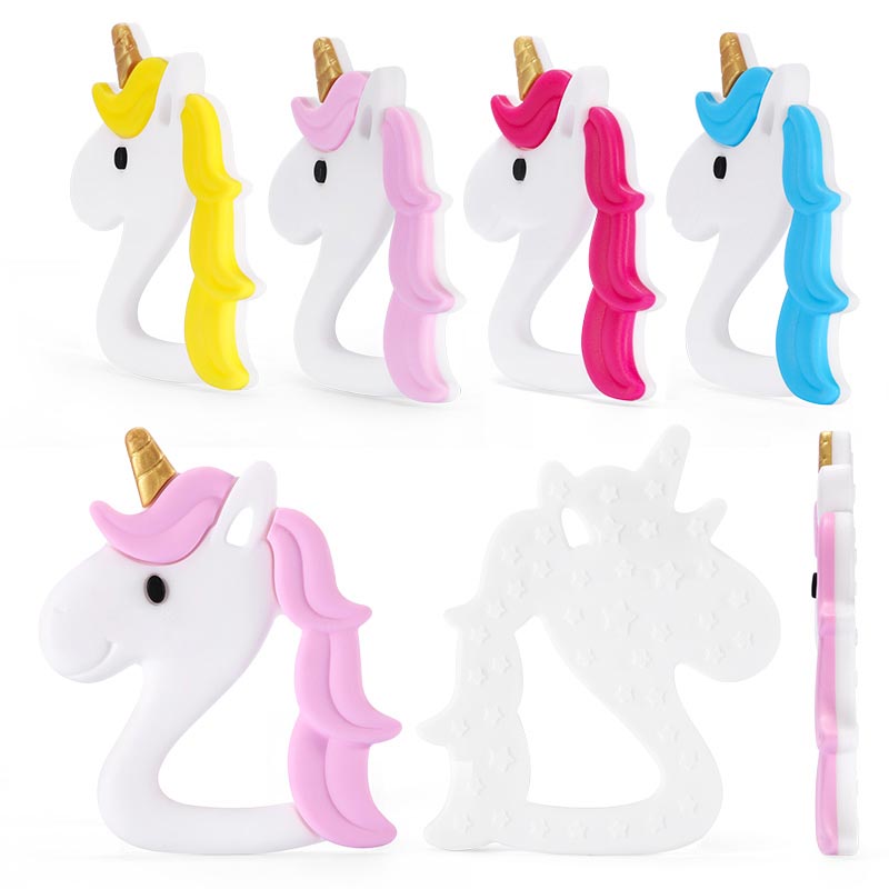 Star Unicorn Silicone Teether