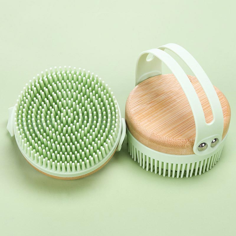 Silicone Bamboo Back Brush Manufacturer