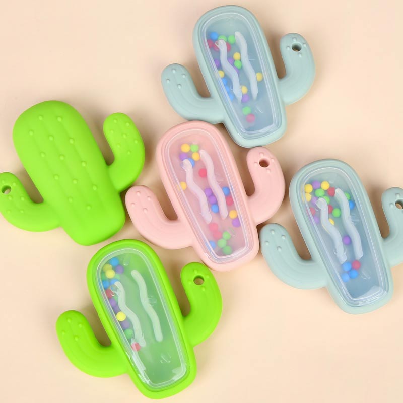 Silicone Cactus Teether