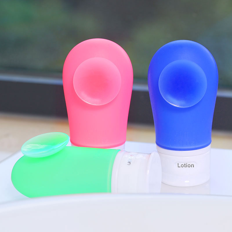 Silicone Suction Travel Bottle