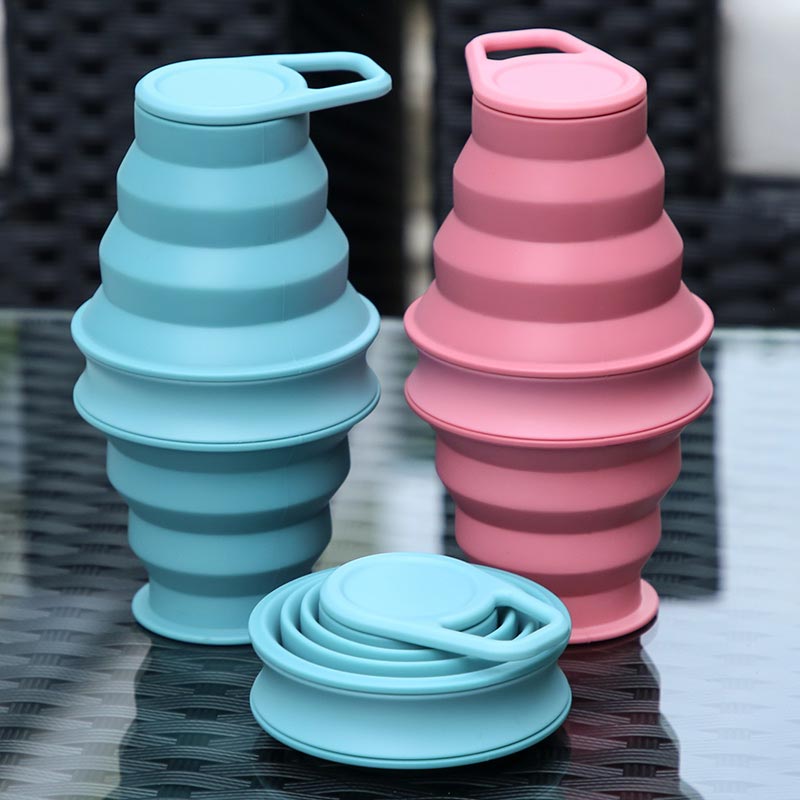 Wholesale Collapsible Silicone Water Bottle 