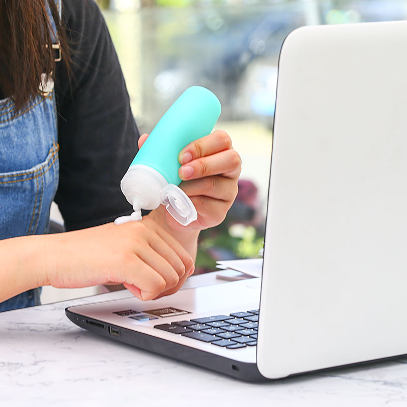 Silicone Travel Size Reusable Bottles