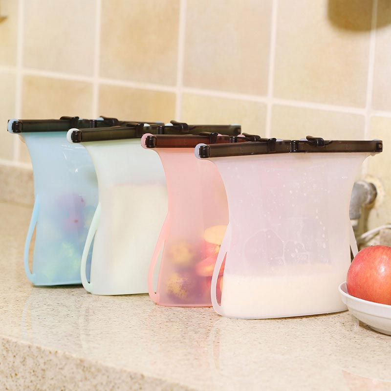 Reusable Silicone Food Storage Bags