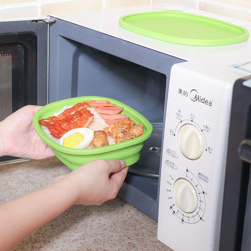 Collapsible Silicone Lunch Box 