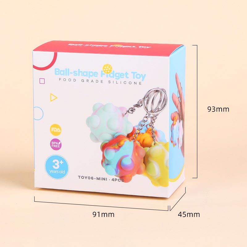 Silicone Pop It Ball Fidget Toy