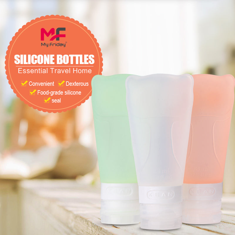 Silicone Bottles for Shampoo Owl