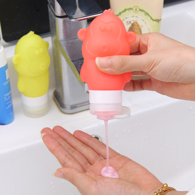 Silicone Travel Size Containers for Liquids Monkey