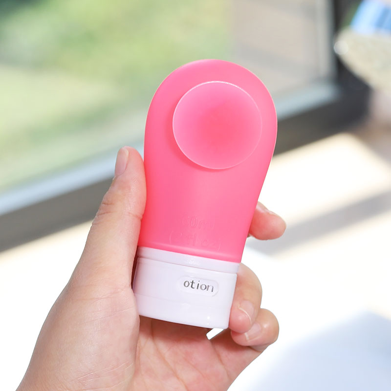 Silicone Travel Bottles With Suction Cup