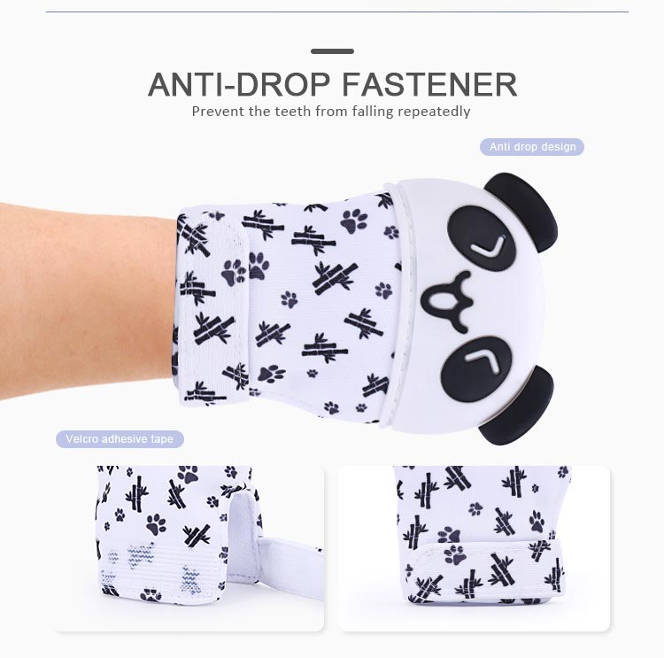 Panda Silicone Teething Gloves Wholesale