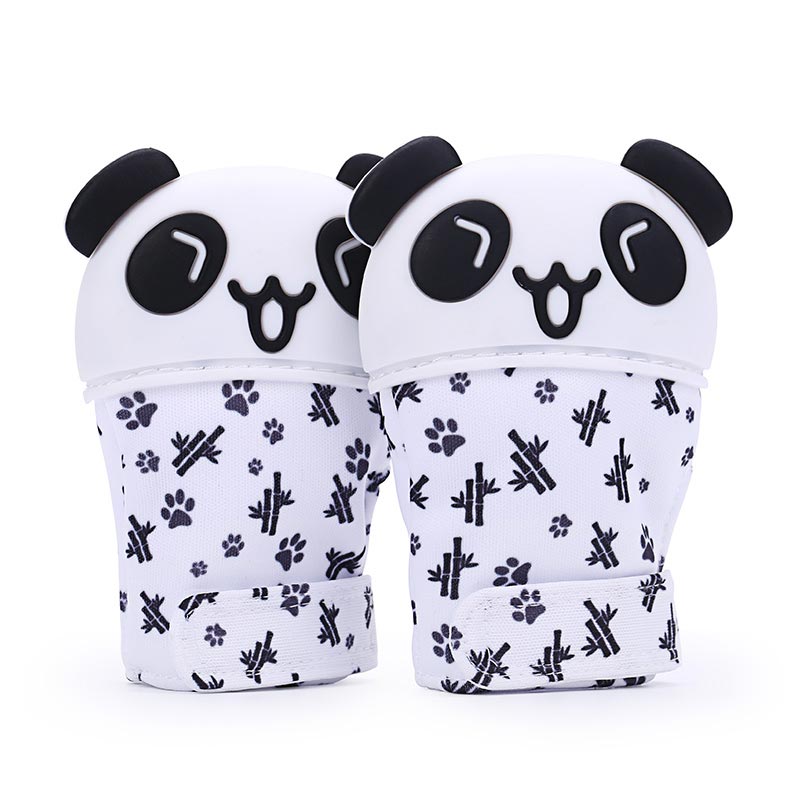 Panda Silicone Teething Gloves Wholesale