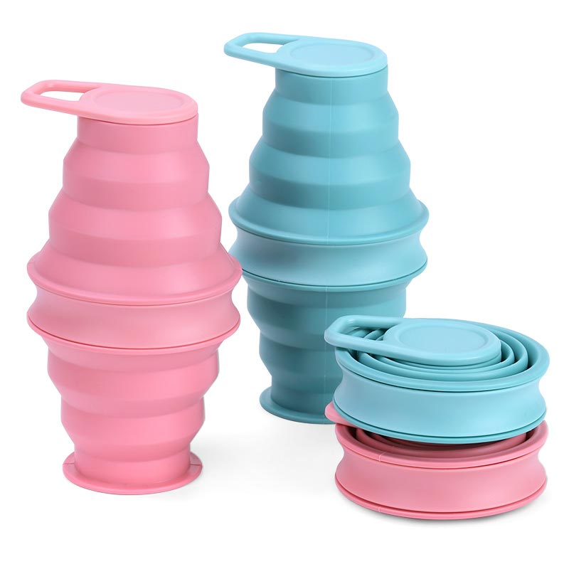 Wholesale Collapsible Silicone Water Bottle 