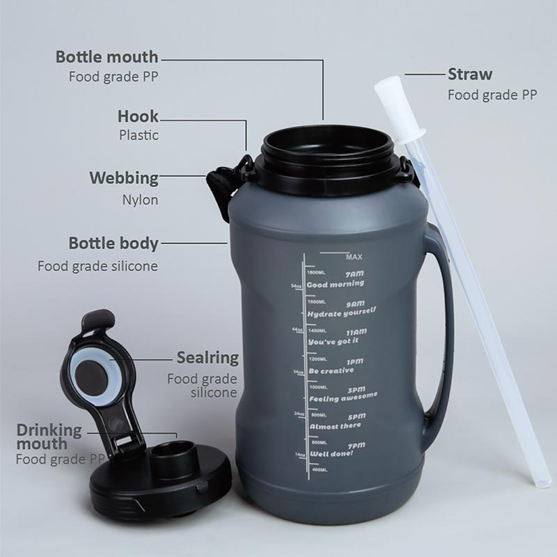 Customized Large Capacity Water Bottle