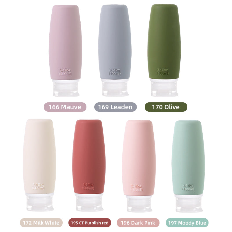 Silicone Travel Size Reusable Bottles