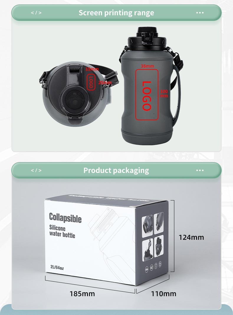 Customized Large Capacity Water Bottle