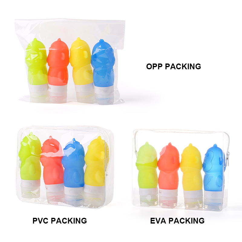 Silicone Travel Size Containers for Liquids Monkey