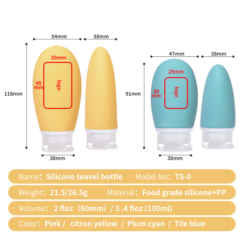 Travel Containers for Toiletries