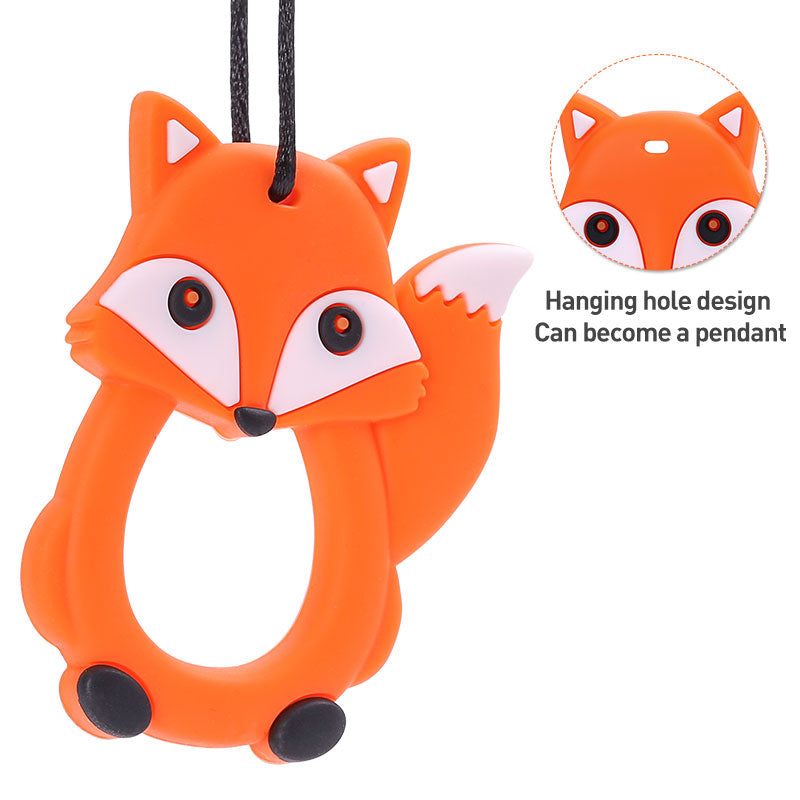 Baby Silicone Teether Fox Private Label
