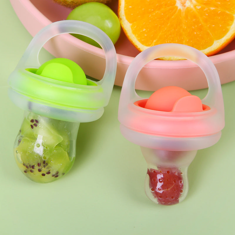 Baby Spoons Silicone Baby Led Weaning Feeding Spoon Set with Baby Fruit  Feeder Pacifier Fresh Food