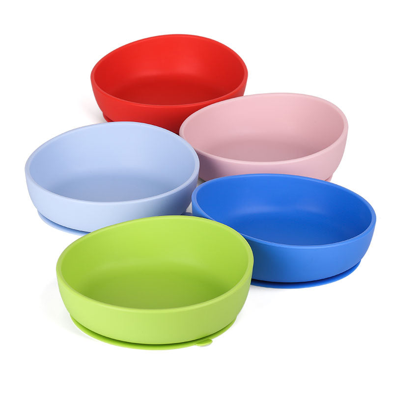 Baby Suction Silicone Bowl