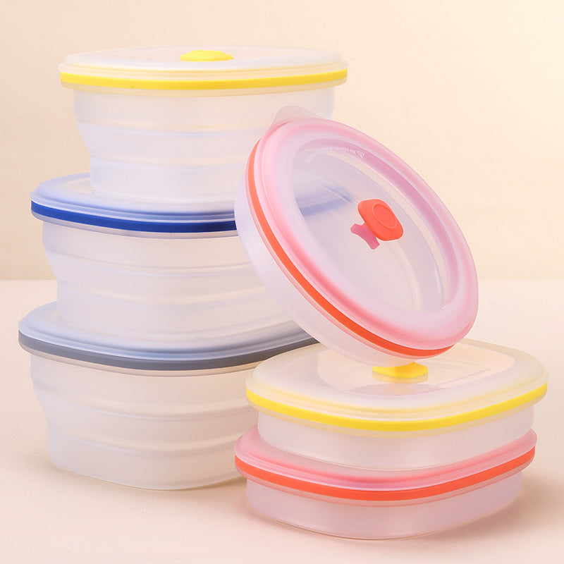 Wholesale Create Your Own Collapsible Silicone Lunch Box — Neil Enterprises  Inc.