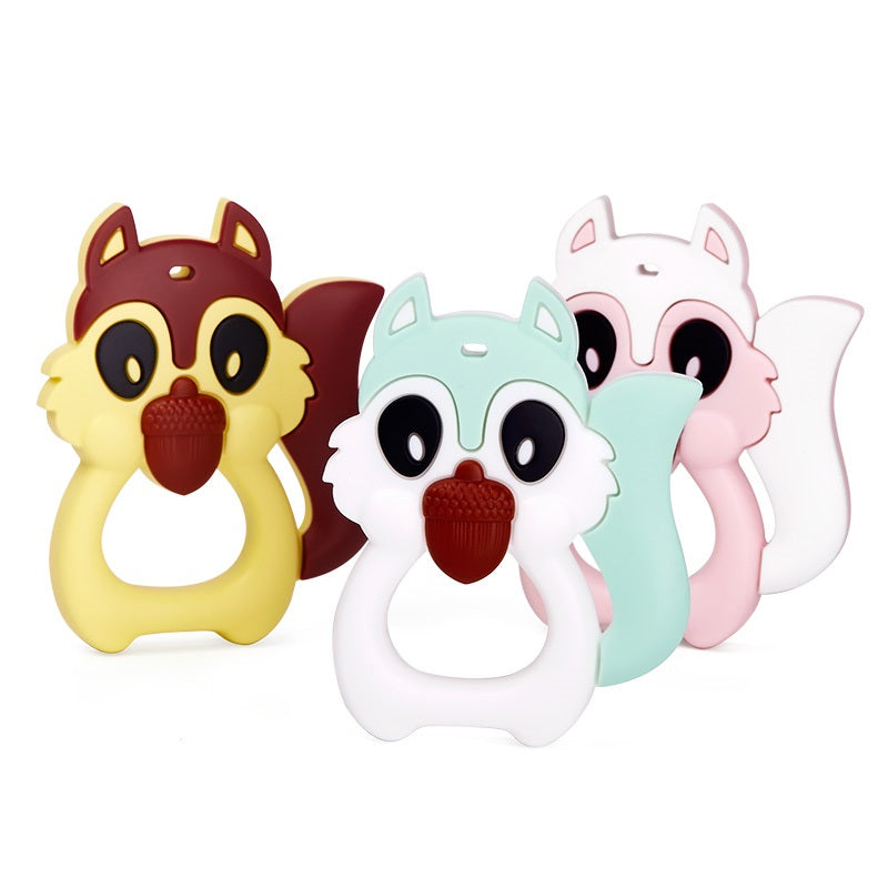 Silicone Teether Squirrel