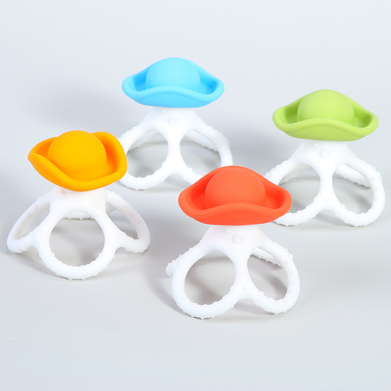Silicone Octopus Teether
