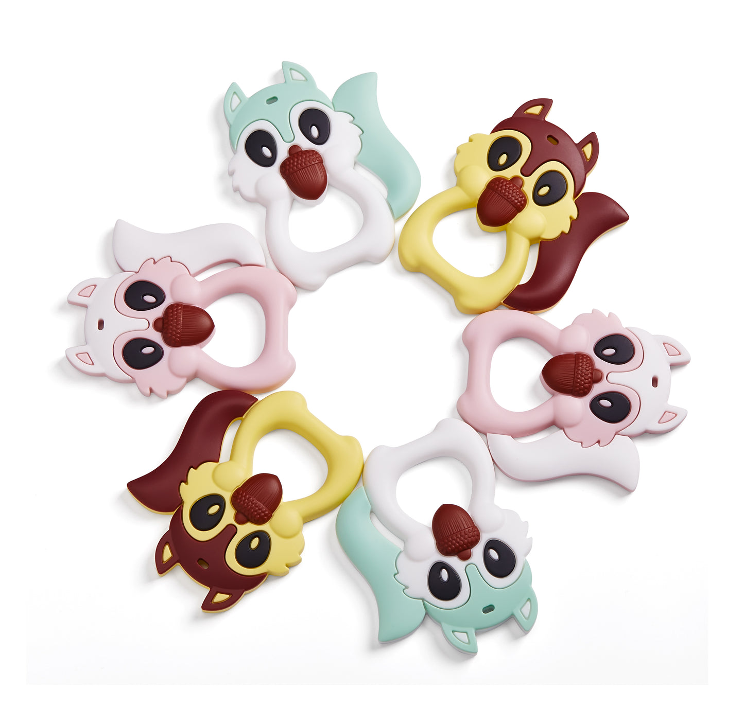Silicone Teether Squirrel