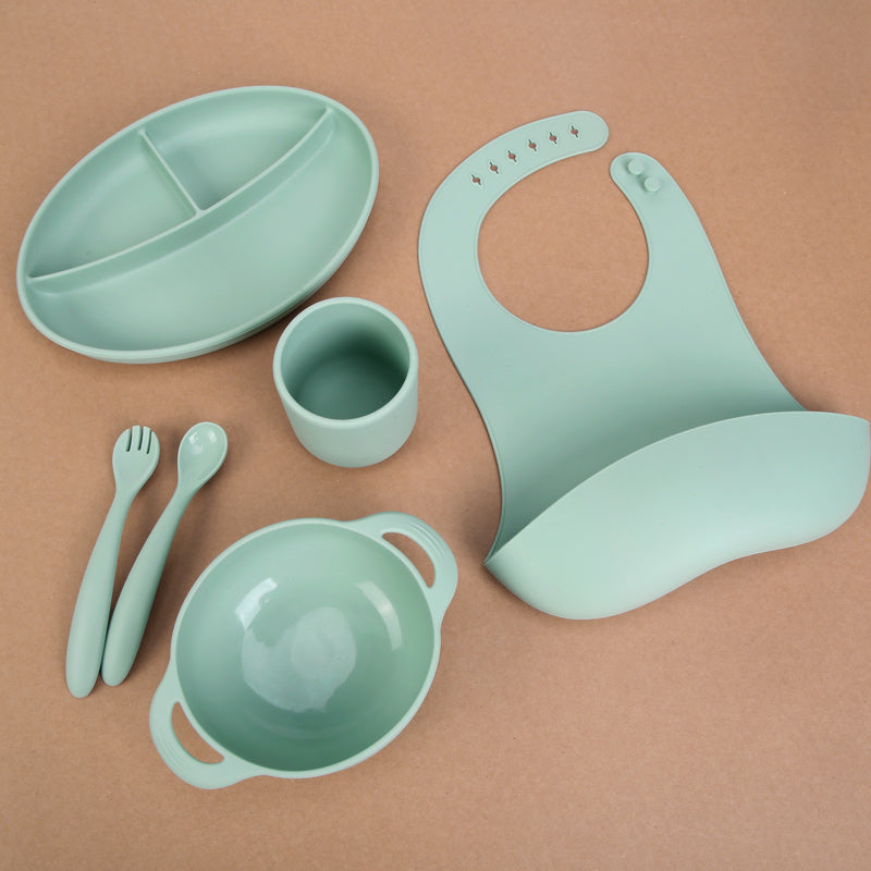 Silicone Feeding Set With Factory Price