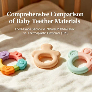 Comprehensive Comparison of Baby Teether Materials