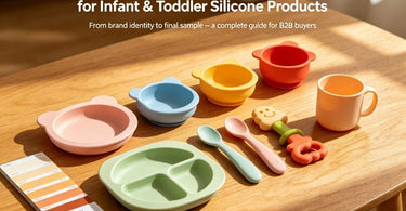 How to Customize Colors for Infant Silicone Products