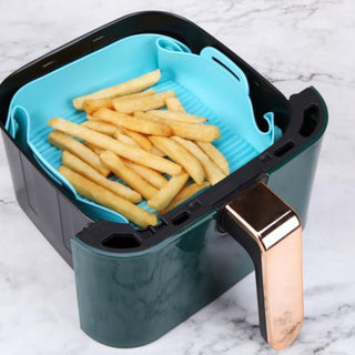 Is it safe to use silicone in air fryer?