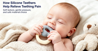How Silicone Teethers Help Relieve Teething Pain