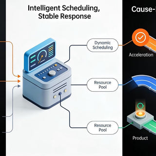 Rush Order Handling Using Flexible Production System 