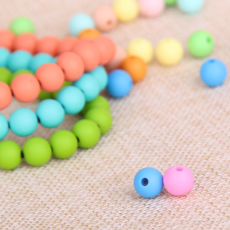 Wholesale Round Silicone Beads