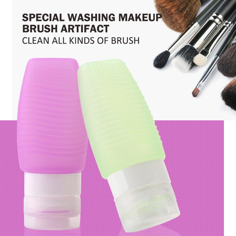 Customization Silicone Brush Wash Bottle