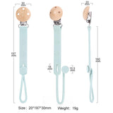 Wooden Soother Clips Custom