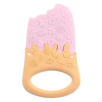 Ice Cream Silicone Teething Toys Customization