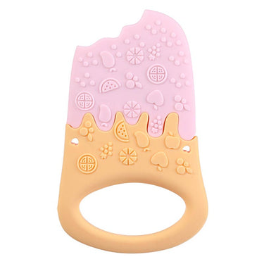 Ice Cream Silicone Teething Toys Customization