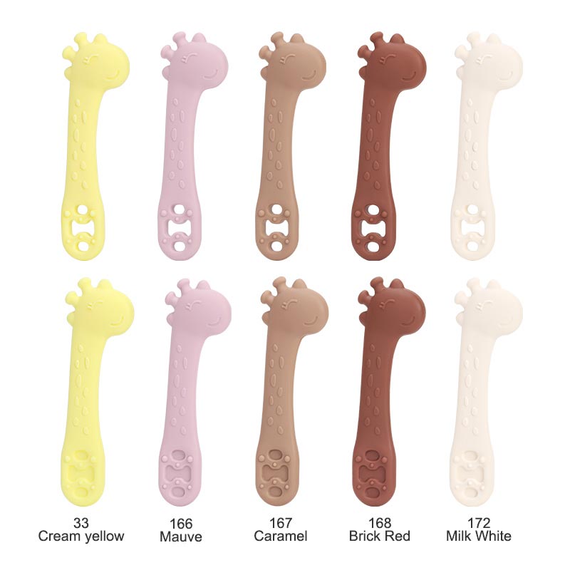 Giraffe Weaning Dip Spoon