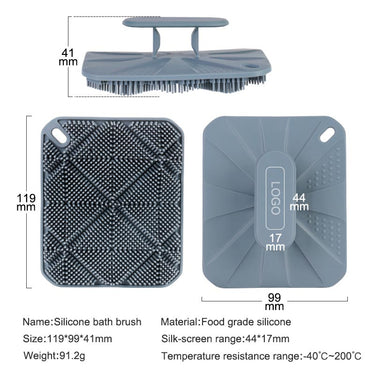 Silicone Massage Bath Brush OEM ODM