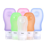 Silicone Travel Bottle with Strong Suction