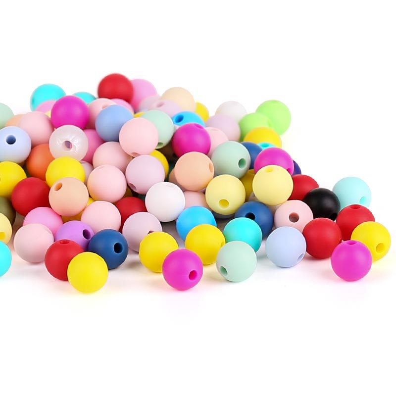Wholesale Round Silicone Beads