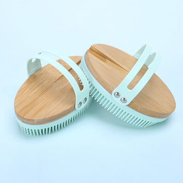Bamboo Long Handle Bath Brush Supplier