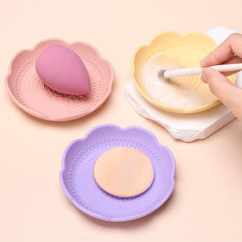 Silicone Makeup Brush and Sponge Cleaning Mat