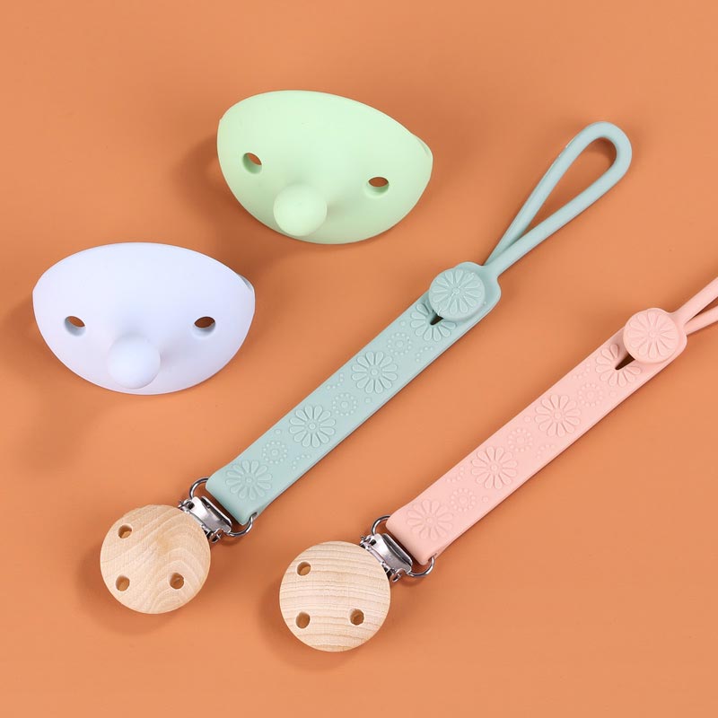 Wooden Soother Clips Custom