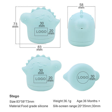 Dinosaur Silicone Bath Toy