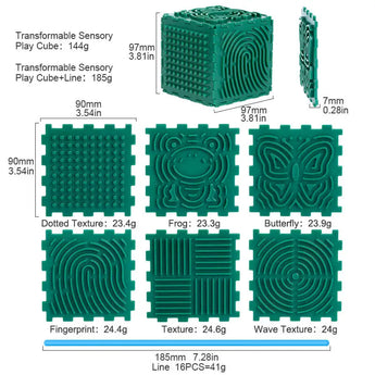 Silicone Puzzle Touch Toy