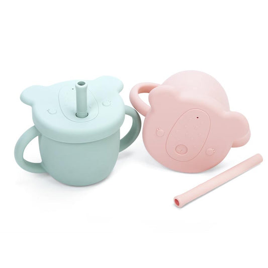 Silicone Sippy Cup With Handles OEM ODM