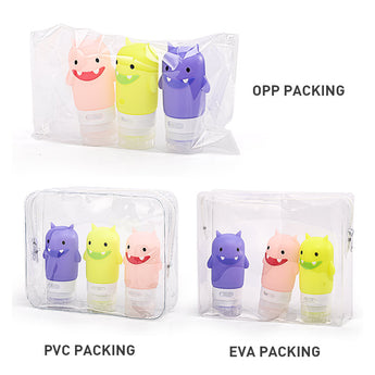 Silicone Travel Containers for Liquids Leak Proof