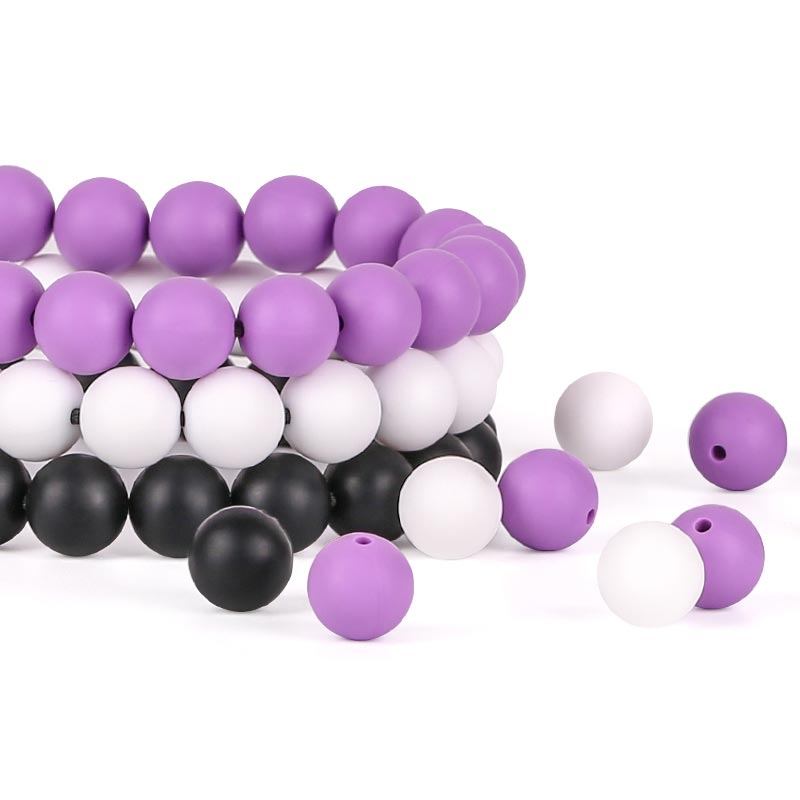 Silicone Teething Beads Necklace 